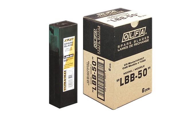 OLFA Abbrechklingen LBB-50B BLACK 